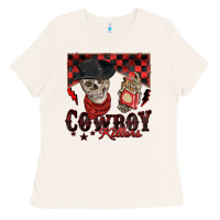 Bone cowboy killer Ladies Tee - Zillion Design Studio