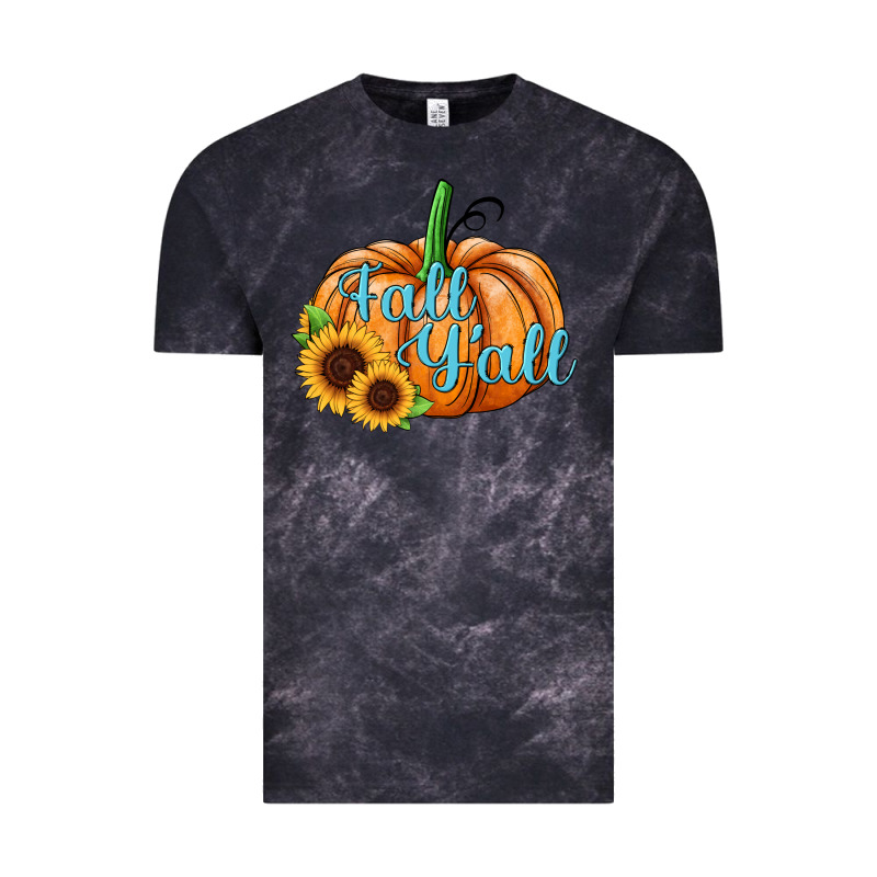 Fall Y'all Pumpkin Vintage Tee by JahusDesignShop | Teevron