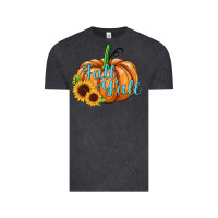 Vintage Black fall y'all pumpkin Vintage Tee - JahusDesignShop