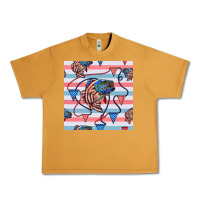 Peanut Butter american flag bass Urban Heavy Tee - BundleAndBundleShop