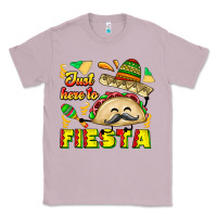 Lilac Just Here To Fiesta Classic Tee - CowhideDigitalArt