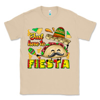 Mushroom Just Here To Fiesta Classic Tee - CowhideDigitalArt