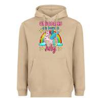 Mushroom unicorns are born in july Heavyweight Hoodie - Jasminsmagicworld