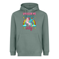 Sage unicorns are born in july Heavyweight Hoodie - Jasminsmagicworld