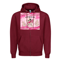 Burgundy out here lookin like a snack Zipper Hoodie - MaliasSmallBusiness