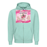 Seafoam out here lookin like a snack Zipper Hoodie - MaliasSmallBusiness