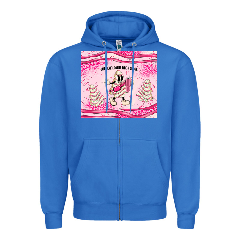 Out Here Lookin Like A Snack Zipper Hoodie by MaliasSmallBusiness | Teevron