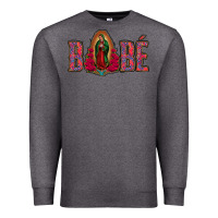 Charcoal Heather Bebe our lady of guadalupe Premium Sweatshirt - Bettercallsaul