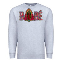 Heather Grey Bebe our lady of guadalupe Premium Sweatshirt - Bettercallsaul