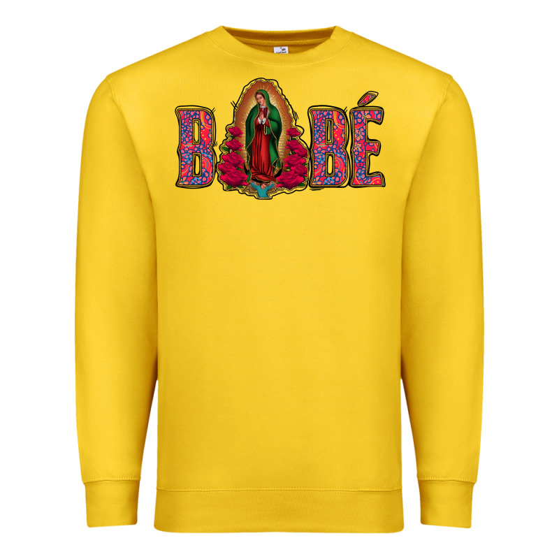 Bebe Our Lady Of Guadalupe Premium Sweatshirt by Bettercallsaul | Teevron
