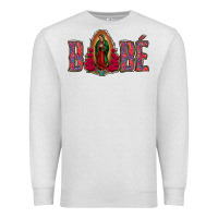 Oatmeal Heather Bebe our lady of guadalupe Premium Sweatshirt - Bettercallsaul