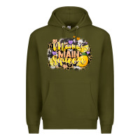 Army Green Mama's main squeeze Premium Hoodie - NancyCooperArtShop