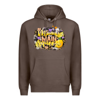 Coffee Mama's main squeeze Premium Hoodie - NancyCooperArtShop