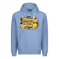 Colony Blue Mama's main squeeze Premium Hoodie - NancyCooperArtShop