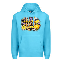 Ocean Blue Mama's main squeeze Premium Hoodie - NancyCooperArtShop