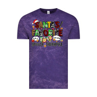 Cloud Purple santas favorite speech therapist Vintage Tee - AdoDesignShop