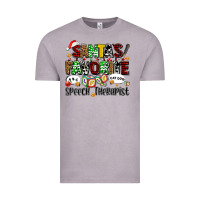 Vintage Zinc santas favorite speech therapist Vintage Tee - AdoDesignShop