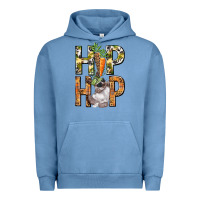 Pigment Pebble Blue Hip hop Easter boy Easter Day Urban Hoodie - HowdyJamesFarm