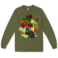 Army Green Cinco de Mayo Long Sleeve Tee - Jasminsmagicworld