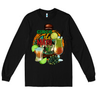 Black Cinco de Mayo Long Sleeve Tee - Jasminsmagicworld