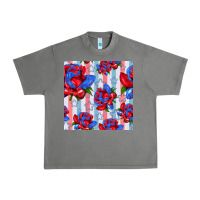 Tornado patriotic roses Urban Heavy Tee - BundleAndBundleShop