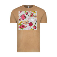 Vintage Camel back to school  seamless pattern Vintage Tee - BundleAndBundleShop