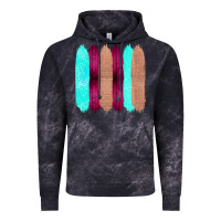 Cloud Black Colored Farm Life Purple Wood Jute Cyan Glitter Brush Strokes Vintage Hoodie - Bettercallsaul