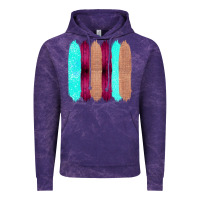 Cloud Purple Colored Farm Life Purple Wood Jute Cyan Glitter Brush Strokes Vintage Hoodie - Bettercallsaul