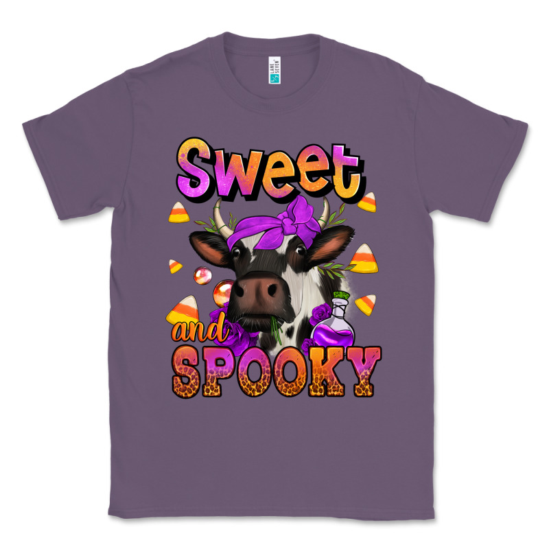 Sweet And Spooky Halloween Cow Classic Tee by Jasminsmagicworld | Teevron