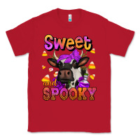 Red sweet and spooky halloween cow Classic Tee - Jasminsmagicworld