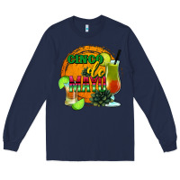 Navy Cinco De Mayo Long Sleeve Tee - Jasminsmagicworld