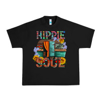 Black hippie soul with caravan and flowers Urban Heavy Tee - Artiststas