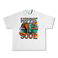 Lunar Rock hippie soul with caravan and flowers Urban Heavy Tee - Artiststas
