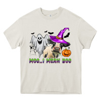 Cream moo i mean boo Heavy Core Tee - Zillion Design Studio