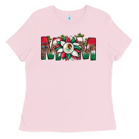 Mexican Flag Sunflower Mom Leopard Ladies Tee | Teevron