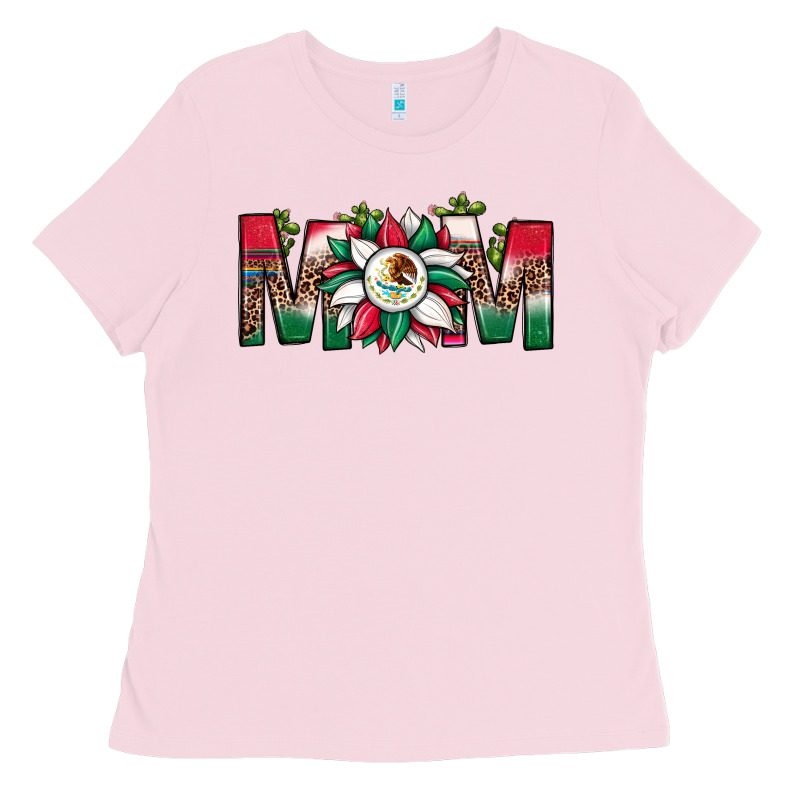 Mexican Flag Sunflower Mom Leopard Ladies Tee by JahusDesignShop | Teevron