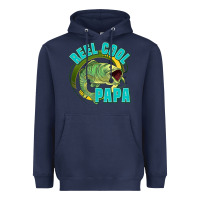 Navy reel cool papa Heavyweight Hoodie - Jasminsmagicworld