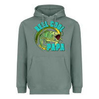 Sage reel cool papa Heavyweight Hoodie - Jasminsmagicworld