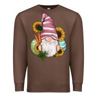 Chestnut easter gnomes egg carrot sunflowers Premium Sweatshirt - RanaPortraitStore