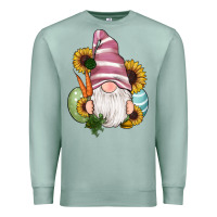 Seafoam easter gnomes egg carrot sunflowers Premium Sweatshirt - RanaPortraitStore