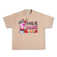 Burro milkshake with strawberry Urban Heavy Tee - AdoDesignShop