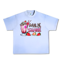 Grape Ice milkshake with strawberry Urban Heavy Tee - AdoDesignShop