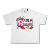 Lunar Rock milkshake with strawberry Urban Heavy Tee - AdoDesignShop