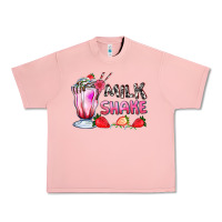 Salmon milkshake with strawberry Urban Heavy Tee - AdoDesignShop