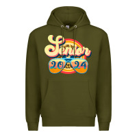 Army Green senior 2024 Premium Hoodie - JahusDesignShop