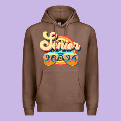 Senior 2024 Premium Hoodie Designed By Jahusdesignshop