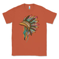 Copper indian leopard headdress Classic Tee - BarkalooDesign