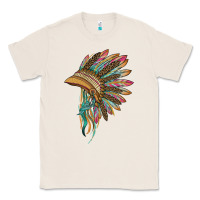 Natural indian leopard headdress Classic Tee - BarkalooDesign