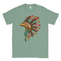 Sage indian leopard headdress Classic Tee - BarkalooDesign