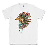 White indian leopard headdress Classic Tee - BarkalooDesign